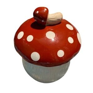 Red and White Mushroom Decor
